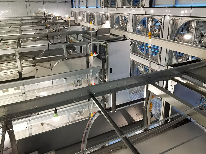 層疊式自動化育雛養殖設備